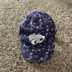 Kansas State Wildcats New Era Purple Kids Cap with White Pattern